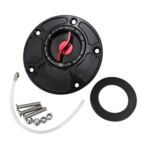 �R���L���b�v �ɓK������ YZF-R1 R1M YZF 600R R6 R125 R15 V3 R25 R3 R6S �I�[�g�o�C�R�� CNC �^���N�L���b�v�L�[���X�N�C�b�N�����[�X�I�C���K�X�^���N�J�o�[(Red-S)