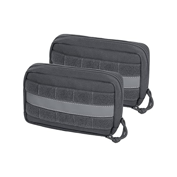 OneTigris Service Dog Vest Harness Saddle Bag Backpack Pouch, Emotional Support, Service Dog in Training,Quality Saddlebag for Tactical Dogs Vests(Grey) OneTigris Service Dog Vest Harness Saddle Bag Backpack Pouch, Emotional Support, Service Dog in Training,Quality Saddlebag for Tactical Dogs Vests(Grey)