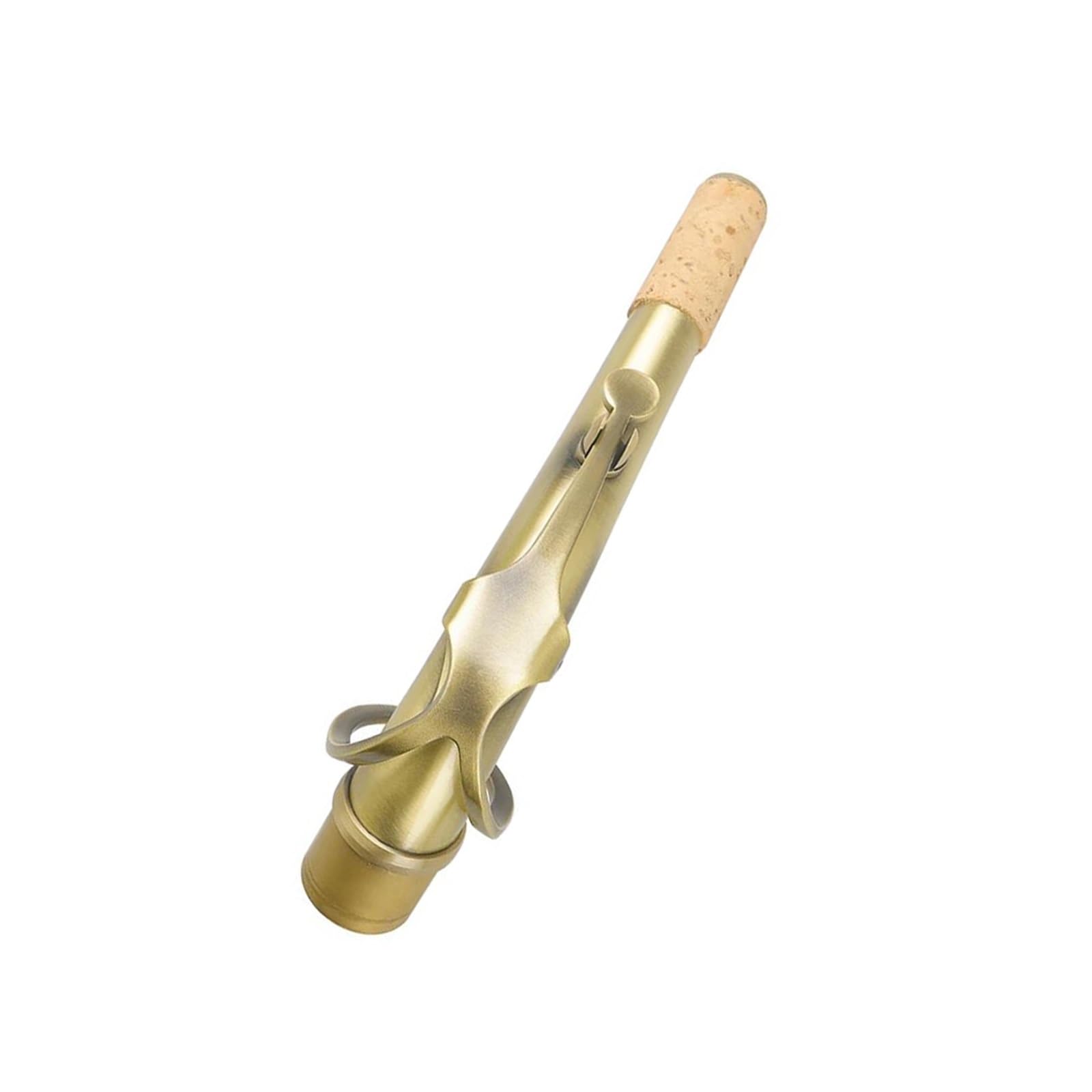 Zubehör Anfänger Saxophone Saxophon Sax Bend Neck Connector Messing Material Cyan Antik Saxo Hals Für Altsaxophon Instrument Zubehör 24,5 Mm