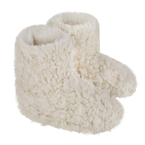 Pantofole a stivaletto da donna, in pile, super