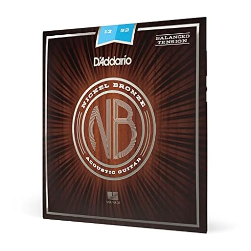 Cuerdas D´Addario para guitarra acústica, níquel bronce, NB1252BT, calibre ligero 12-52, tensión equilibrada, juego de 6 cuerdas, paquete de 1 | Ya disponible en tu tienda friki favorita! En mundofriki.es! Cuerdas D´Addario para guitarra acústica, níquel bronce, NB1252BT, calibre ligero 12-52, tensión equilibrada, juego de 6 cuerdas, paquete de 1 | Ya disponible en tu tienda friki favorita! En mundofriki.es!