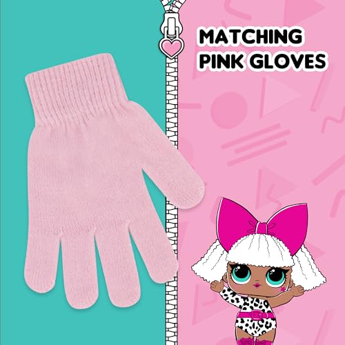 L.O.L. Surprise Mädchen Set - Hut, Schal & Handschuhe Für Den Winter