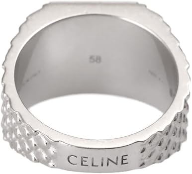 Amazon | [セリーヌ] 指輪 メンズ トリオンフ パイソン シグネット