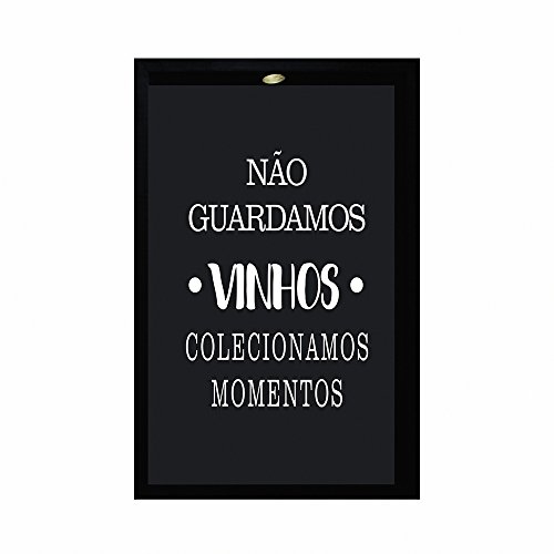 Quadro Porta Rolhas Kapos Multicor 17X27cm