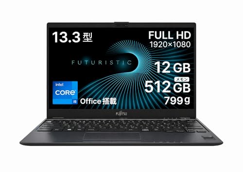 Amazon.co.jp: 【整備済み品】 富士通ノートパソコンoffice搭载 u938