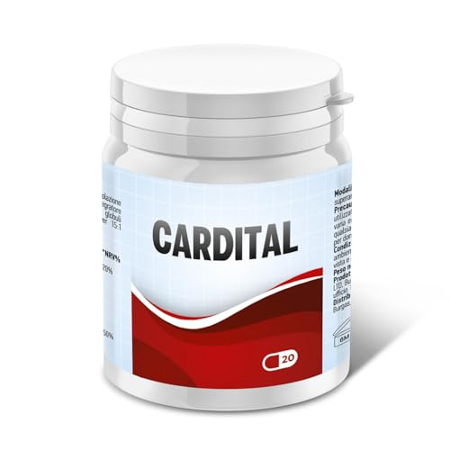 Cardital – Integratore alimentare con L-Carnitina, Arginina, Magnesio e Vitamina B6