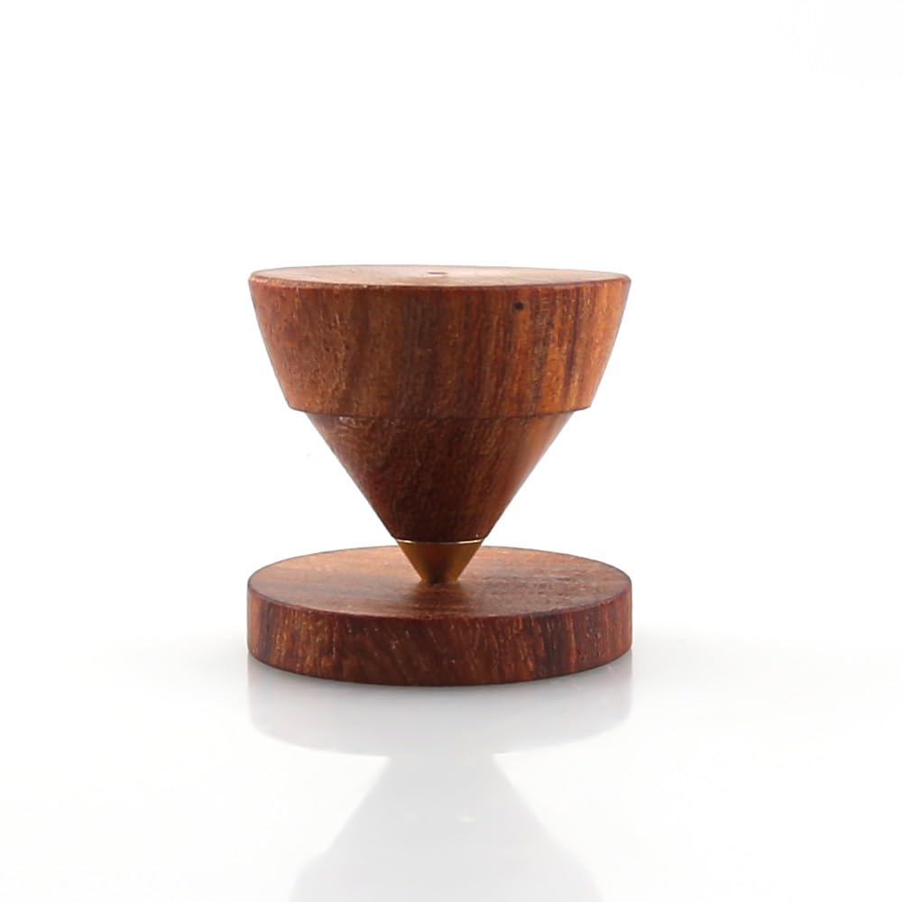 Support d'isolation anti-vibration en bois pour socle d'enceinte hifi