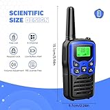 EUCOCO Walkie Talkies for Adults, Toys for 3-16 Year Old Boy Girl Gift for 6 7 8 9 Year Olds Boys Toy Age 3-10 Birthday Presents Kids Outdoor Toys for Camping Adventures Hiking - Image 6