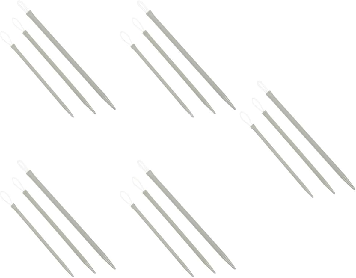 Homoyoyo 30pcs Wool Needles Yarn Threader Portable Knitting Tool for Easy Hand Sewing Embroidery and Cross Stitching Lightweight and Craft Supplies