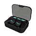 Ayuly Auriculares inalámbricos Bluetooth 5.0 in-Ear TWS Auriculares estéreo Bajos Profundos Emparejamiento automático Auriculares Deportes con Estuche de Carga 3500mAh IPX5 Impermeable con micrófono