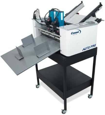 Count APT AutoPro Touch, High-Speed Numbering and Perforating, Built-in Regulator and Dial, a Sheet Counter and Reliable Pneumatic, Gothic Wheel Reverse Numbering Heads Included