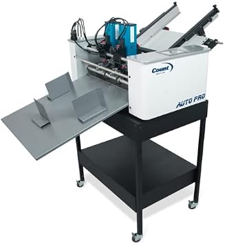 Count APT AutoPro Touch, High-Speed Numbering and Perforating, Built-in Regulator and Dial, a Sheet Counter and Reliable Pneumatic, Gothic Wheel Reverse Numbering Heads Included