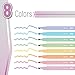 Mr. Pen- Aesthetic Highlighters, 8 pcs, Chisel Tip, Pastel Colors, Cute Highlighters Assorted Colors