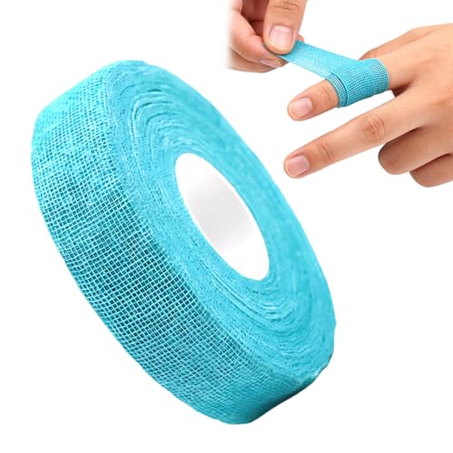 LQUYTA1 Rollo Cinta para Dedos 2x14 Cinta Adhesiva Para Dedos De Escalada Protege Los Dedos Aumenta El Agarre Primera Opción Para Deporte Fitness Entrenamiento (Azul)