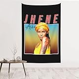 AZSWXDC986 Jhene Music Aiko Tapestry Bedroom Dorm Living Room Decor Aesthetic Wall Hanging Gift 60x40 In
