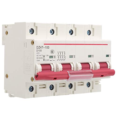Disjoncteur durable de type D 100A efficace contre les fuites électriques