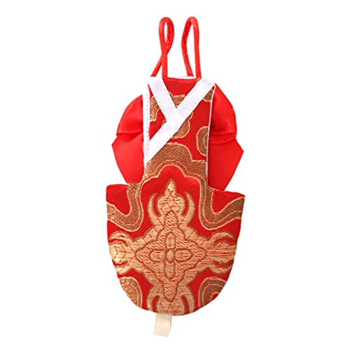 GANAZONO Saco De Fraldas Papagaio Roupas Vermelhas Hanfu Nylon