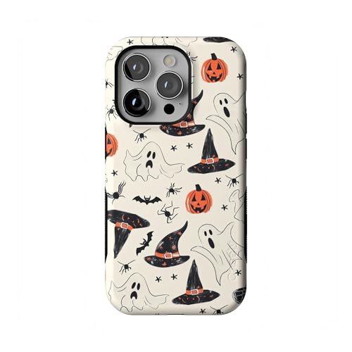 Casely iPhone 14 Pro Case | Feeling Witchy | Haunted Halloween | Bold Protective Design | Compatible with MagSafe