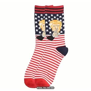 Trump Socks, President Donald Trump, MAGA, Make America Great Again, dress socks, funny novelty