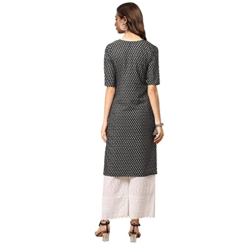 Image of Pinkmint Women's Crepe Digital Print Straight Kurta [Pack of 4]