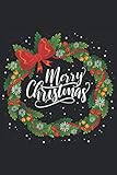  Merry Christmas Notizbuch: Notizbuch 120 Seiten liniert ( 6 x 9 inches)