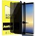 Galaxy Note 8 Privacy Screen Protector, Asstar Anti Spy Anti-Scratch Anti-Fingerprint Bubble Free Case Friendly Easy Install 9H Hardness Tempered Glass Screen Protector for Samsung Galaxy Note 8 [2P]