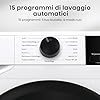 Hisense WF1G6021BW – Lavatrice Slim Carica Frontale 6 kg, Classe B, Allergy Care, 15 Programmi, Motore Inverter, Quick Wash 15’, Power 30’/49’, Pulizia Cestello, Display LED, Alta Sostenibilità