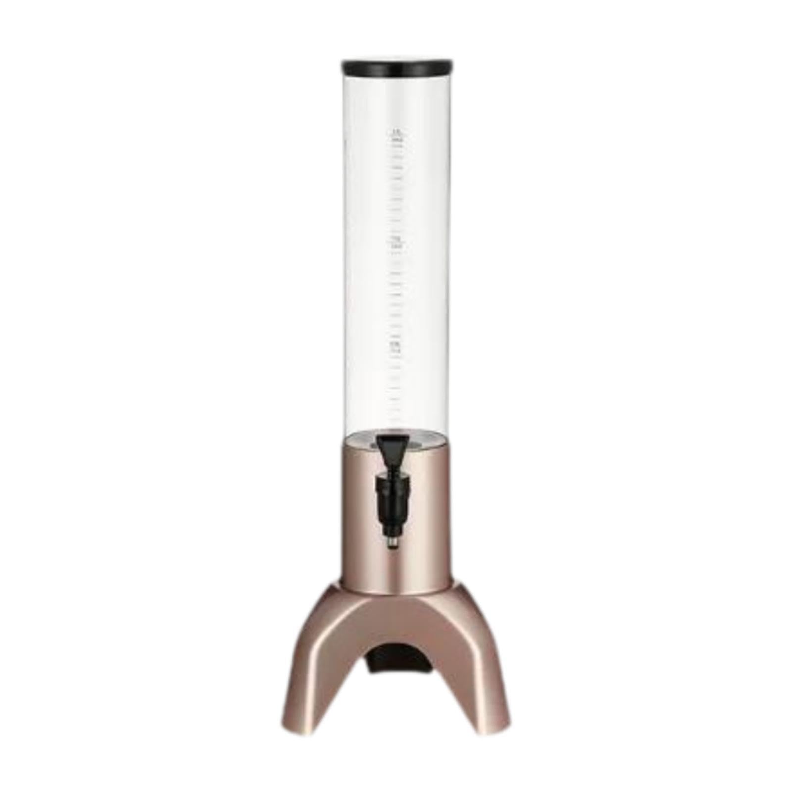 Dispensador de Bebidas Mimosa, Cerveza para El, Amante de en Casa, Oro Rosa 1.5 L, Individual