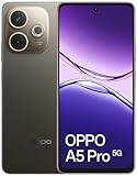 OPPO A5 Pro 5G Smartphone, Foto AI 50MP, Frontale 8MP, Display 6.67” 120HZ LCD HD+, 5800mAh, RAM 8(Esp4GB/6GB/8GB)+ROM 256GB (esp1TB), IP69, Black Brown