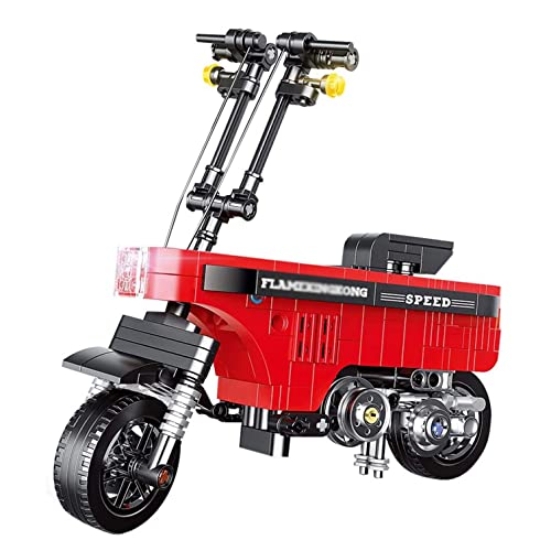 356 Teile Motorrad Bausteine Modell Motorrad Bausteine Modell Supermotorrad Bausteine Bausatz DIY Motorrad Modellbausatz Klemmbausteine Cover