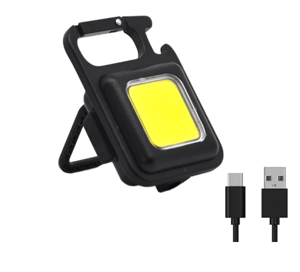 iGADG Keychain LED COB Light - USB Rechargeable, Portable, Bright Mini Flashlight for Walking, Car, Camping, Repairing - Emergency Home Light, Magnetic Pocket Torch, Multifunctional Gadget (B0C7GDBZM8) Amazon Price History, Amazon Price Tracker