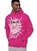 EMILYLE Unisex Hoodie Y2k Cobweb Spider Hoodie Graphic Sweatshirt Novelty Gift(rose2,3XL)