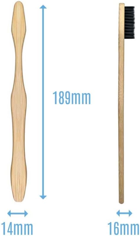 Miniatura 7 de Azeeda Cepillo de dientes de bambú 'Rough Heart' (TF00017156)