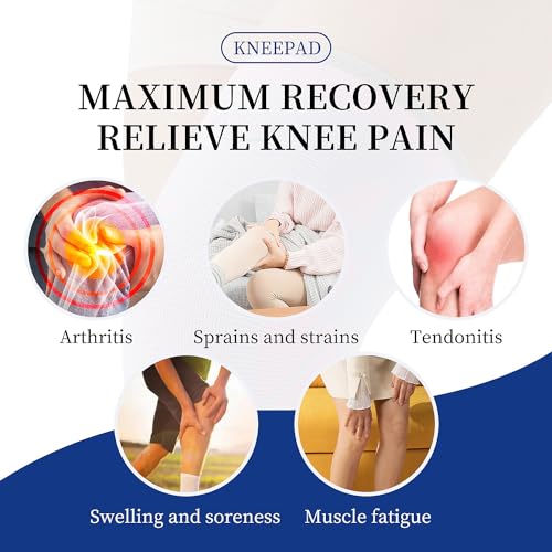 Domaste Slim Knee Braces for Women - No-Slip Support for Dance & Yoga