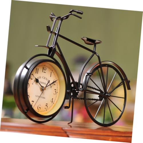 Reloj de bicicleta retro para decorar el dormitorio con estilo silencioso vintage 6