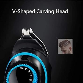 6 in 1 Rechargeable Waterproof Electric Shaver, Electric Shaver with Precision Trimmer, Hair Clippers,Rechargeable, Easy to Operate and Store