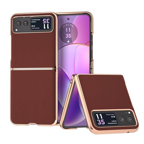 Coque de galvanoplastie Moto Razr 2022 étui cuir résistant