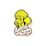 Cute Mushroom Enamel Pin