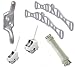 Creel Clothes Airer Dryer Rack End Laundry Ceiling Drier White Cast Iron Set Up Kit