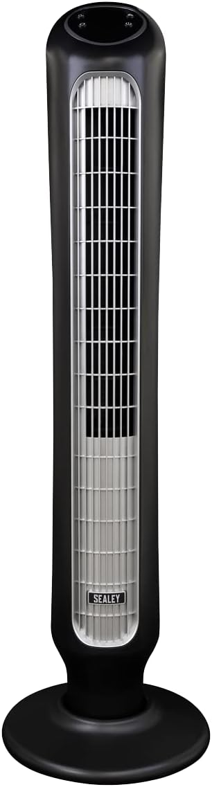 SEALEY STF43Q 43" Quiet High Performance Oscillating Tower Fan