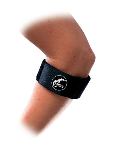 Cramer Tennis Elbow Brace for Men & Women - Adjustable Tennis Elbow Strap, Golfers Elbow Brace for Men, Counterforce Brace for Tendonitis Relief, Hyperextension and Injury Recovery, One Size Fits All