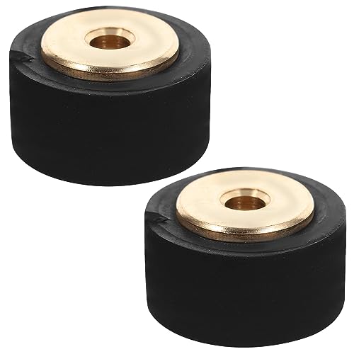VICASKY Rubber Pinch Roller for Cassette Machine 2pcs Repair Replacement for Audio Recorder and Amplifier with Precise D