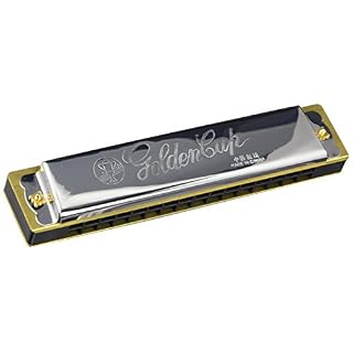 Golden Cup JH016 Harmonica 32 Voies - Les Beatles, Paul McCartney, John Lennon, RIngo Starr, George Harrison