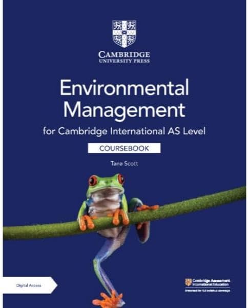 Cambridge International AS Level Environmental Management Coursebook with Digital Access (2 Years)