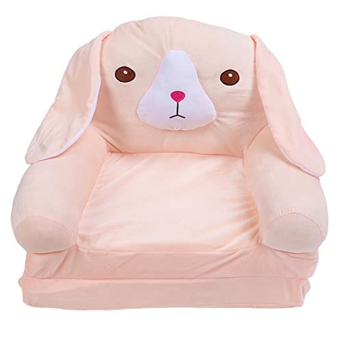 PRTECY Zusammenklappbares Kindersofa, Süßer Rosa Hund,...