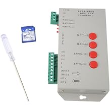 RGB LED Controller T1000S SD Card 2048Pixels Controller for WS2801 WS2811 WS2812B SK6812 LPD6803 LED Strip Light