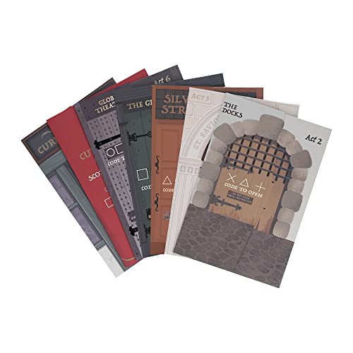 Ridley's | Timescape: Saving Shakespeare | Escape Room Game | Ages 12+ | 1+ Players | 90 Minutes Playing Time