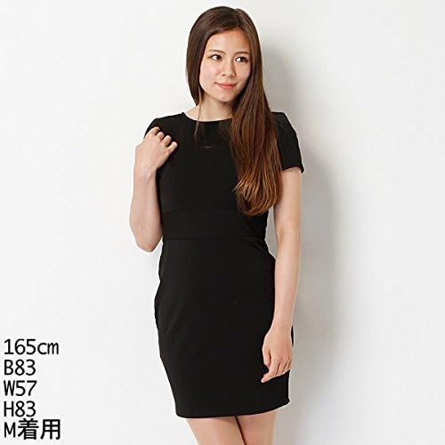 Amazon Co Jp ムルーア Murua Backクロスワンピース M09ブラック S 服 ファッション小物