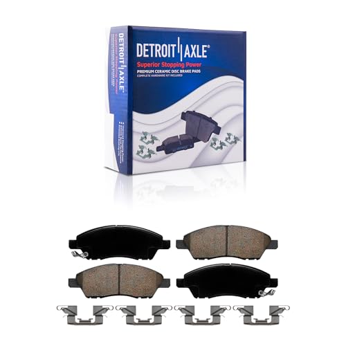 Detroit Axle - Front Brake Pads for 2015-2017 Nissan Micra