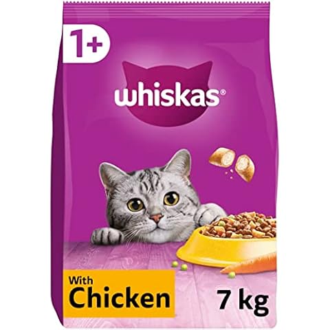 Whiskas 1+ Adult Chicken Dry Cat Food Cover